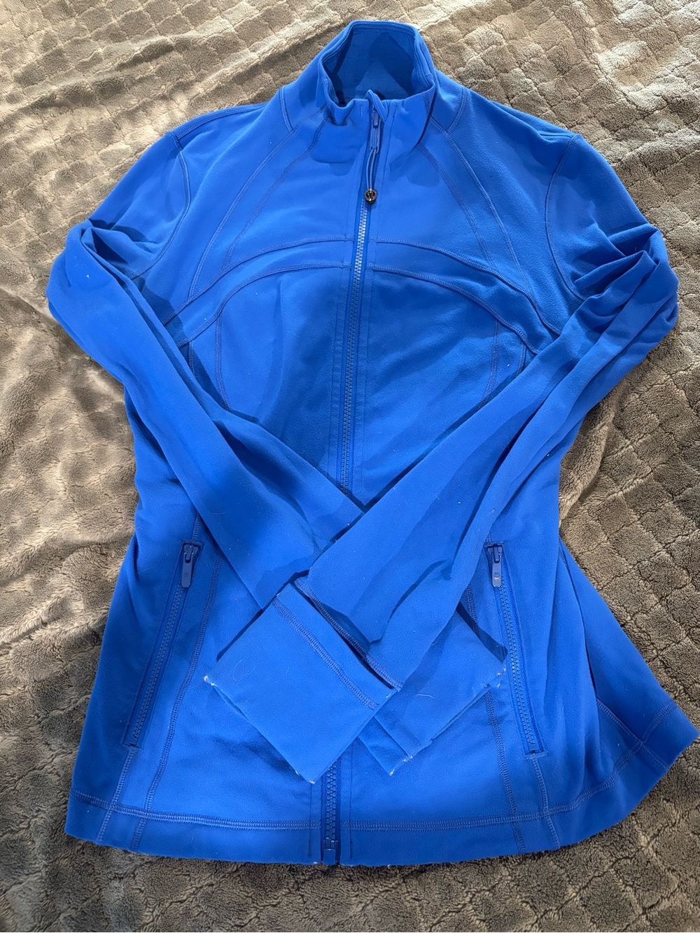 lululemon athletica Electric Blue Full-Zip Utility Jacket